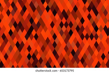 Dark Red, Yellow vector blurry triangle background. Creative geometric illustration in Origami style with gradient. The polygonal design can be used for your web site.