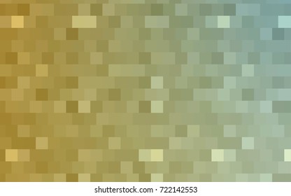 Dark Red, Yellow vector blurry rectangular background. Geometric background in square style with gradient. The pattern can be used for brand-new background.
