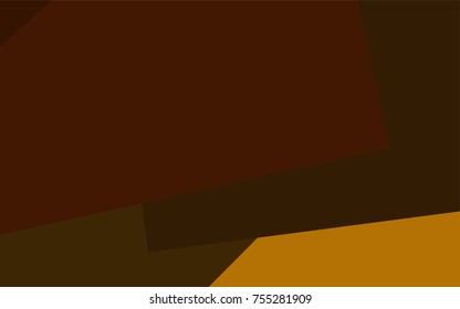 Dark Red, Yellow vector blurry rectangular background. Geometric background in square style with gradient. The pattern can be used for brand-new background.