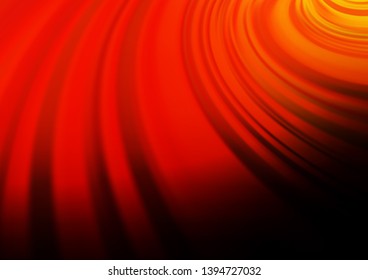 Dark Red, Yellow vector bokeh template. An elegant bright illustration with gradient. Brand new design for your business.