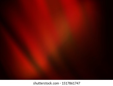 Dark Red, Yellow vector bokeh template. Colorful illustration in blurry style with gradient. A new texture for your design.