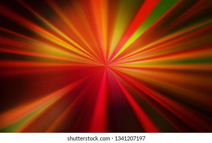 Dark Red, Yellow vector colorful blur backdrop. Colorful illustration in abstract style with gradient. Background for a cell phone.