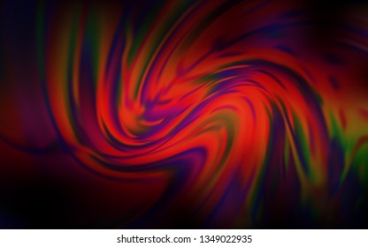Dark Red, Yellow vector colorful abstract background. Modern abstract illustration with gradient. Blurred design for your web site.