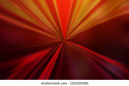 Dark Red, Yellow vector colorful abstract background. Colorful illustration in abstract style with gradient. The best blurred design for your business.