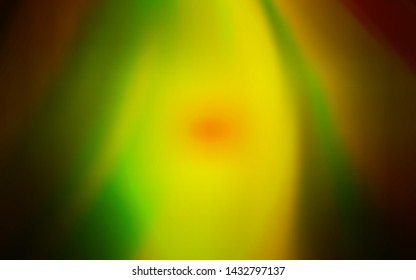Dark Red, Yellow vector colorful abstract texture. Colorful illustration in abstract style with gradient. Background for a cell phone.