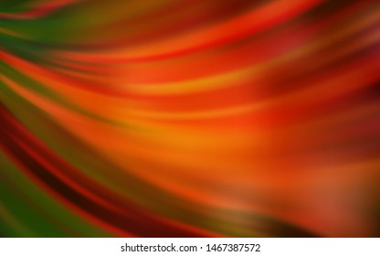Dark Red, Yellow vector colorful abstract background. Colorful illustration in abstract style with gradient. Blurred design for your web site.