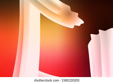 Dark Red, Yellow vector colorful abstract texture. Abstract colorful illustration with gradient. The best blurred design for your business.