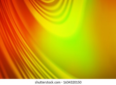 Dark Red, Yellow vector colorful abstract texture. Shining colorful illustration in smart style. Completely new design for your business.