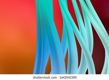 Dark Red, Yellow vector colorful blur background. Modern abstract illustration with gradient. Elegant background for a brand book.