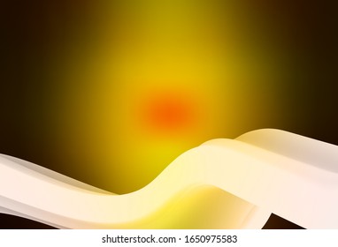 Dunkelrote, gelbe Vektorillustration, bunter abstrakter Hintergrund. Farbige Illustration in kleinem Stil. Neues Design für Ihr Unternehmen.