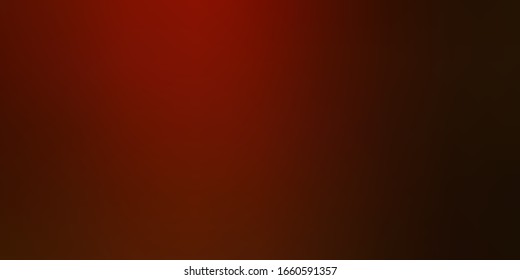 Dark Red, Yellow vector colorful abstract texture. Brand new colorful illustration in blur style. Background for ui designers.