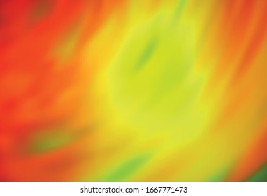 Dark Red, Yellow vector colorful abstract background. Modern abstract illustration with gradient. Background for a cell phone.