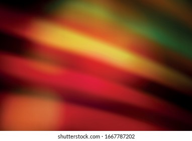 Dark Red, Yellow vector colorful abstract background. An elegant bright illustration with gradient. New style design for your brand book.