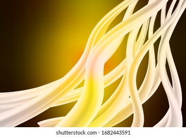 Dark Red, Yellow vector colorful abstract texture. A completely new colored illustration in blur style. The best blurred design for your business.