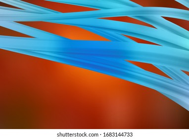 Dark Red, Yellow vector colorful blur backdrop. Shining colorful illustration in smart style. Blurred design for your web site.