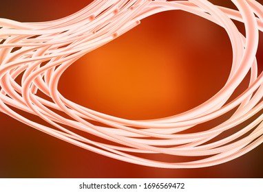 Dark Red, Yellow vector colorful abstract background. Colorful illustration in abstract style with gradient. Completely new design for your business.