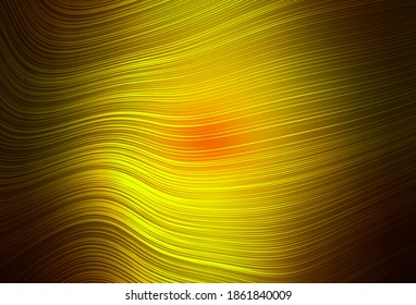 Dark Red, Yellow vector colorful abstract background. Colorful abstract illustration with gradient. Smart design for your work.