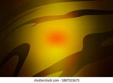 Rojo oscuro, amarillo vectorial, fondo de borrosidad colorida. Ilustración colorida abstracta con gradiente. Diseño completamente nuevo para su negocio.