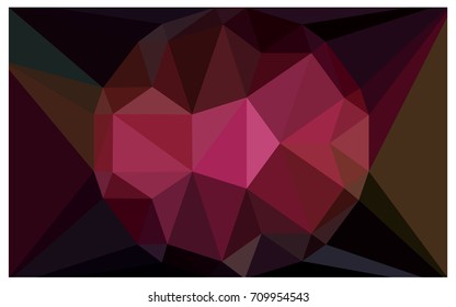 Dark Red, Yellow vector diamond Pattern. Geometric Gemstone sample. Repeating template with a gem in center. Jewelry gems texture for your design. Pattern can be used for background.