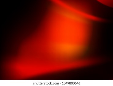 Dark Red, Yellow vector glossy bokeh pattern. Shining colorful illustration in a Brand new style. The blurred design can be used for your web site.