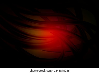 Color rojo oscuro, amarillo vectorial brillante fondo abstracto. Ilustración creativa en estilo de medio tono con degradado. Nueva forma de tu diseño.