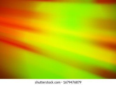 Dark Red, Yellow vector glossy abstract layout. Abstract colorful illustration with gradient. Background for a cell phone.