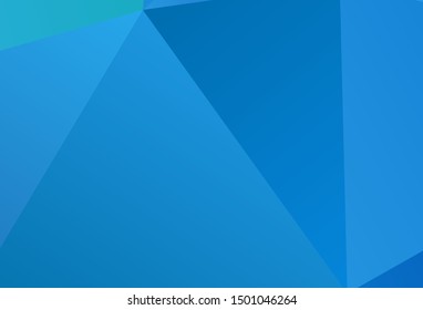 Dark Red, Yellow vector gradient triangles pattern. Shining colorful illustration with triangles. New template for your brand book.