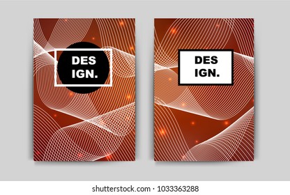 Dark Red, Yellow vector layout for Leaflets. Blurred decorative design in abstract style with textbox. Pattern for beautiful business cards, folders.