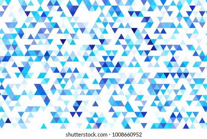 Dark Red, Yellow vector low poly pattern. A vague abstract illustration with gradient. Triangular pattern for your business design.