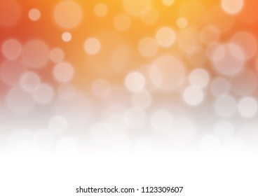 Dark Red, Yellow vector modern bokeh pattern. Glitter abstract illustration with an elegant design. The elegant pattern for brand book.