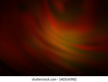 Dark Red, Yellow vector modern bokeh pattern. Shining colorful illustration in a Brand new style. The elegant pattern for brand book.