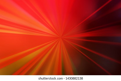 Dark Red, Yellow vector modern elegant layout. New colored illustration in blur style with gradient. New style for your business design.