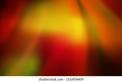 Dark Red, Yellow vector modern elegant layout. New colored illustration in blur style with gradient. Background for a cell phone.