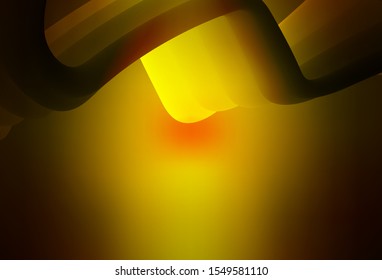 Dark Red, Yellow vector modern elegant backdrop. A completely new colored illustration in blur style. New style design for your brand book.