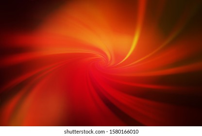 Dark Red, Yellow vector modern elegant background. Creative illustration in halftone style with gradient. The best blurred design for your business.