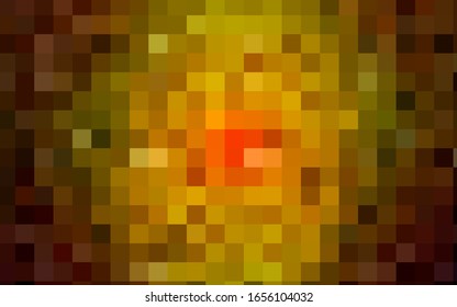 Color rojo oscuro, amarillo vectorial fondo geométrico moderno.  Plantilla abstracta. Patrón geométrico en estilo cuadrado con degradado.