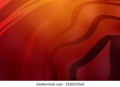 Rojo oscuro, amarillo vector moderno y elegante fondo. Ilustración abstracta colorida con gradiente. Diseño inteligente para su trabajo.