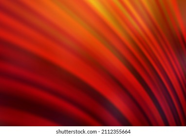 Dark Red, Yellow vector modern elegant backdrop. New colored illustration in blur style with gradient. Smart design for your work.