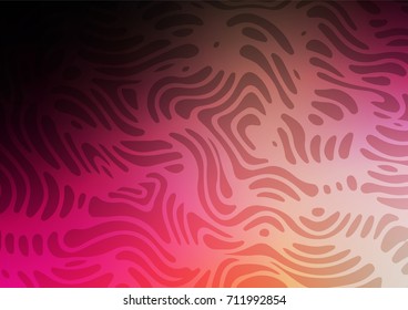 Dark Red, Yellow vector natural elegant background. Colorful illustration in abstract style with doodles. The best blurred design for your business.