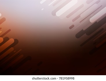 Dark Red, Yellow vector natural elegant pattern. Decorative shining illustration with doodles on abstract template. Hand painted design for web, wrapping, wallpaper.