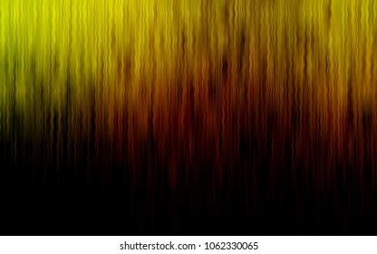 Dark Red, Yellow vector pattern with lamp shapes. A sample with blurred bubble shapes. A new texture for your  ad, booklets, leaflets.