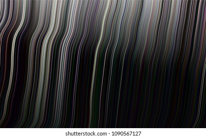Dark Red, Yellow vector pattern with curved circles. A vague circumflex abstract illustration with gradient. The best blurred design for your business.