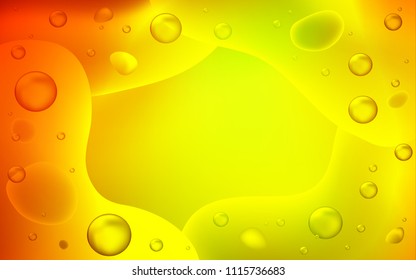 Dark Red, Yellow vector pattern with bent ribbons. Colorful abstract illustration with gradient lines. A completely new template for your business design.