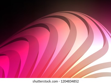 Dark Red, Yellow vector pattern with narrow lines. Modern geometrical abstract illustration with staves. The pattern can be used as ads, poster, banner for commercial.