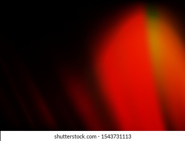 Dark Red, Yellow vector pattern with curved circles. A completely new color illustration in marble style. Textured wave pattern for backgrounds.