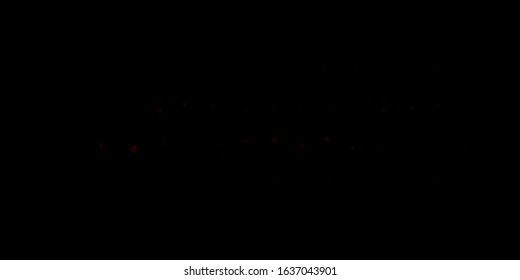 Dark Red, Yellow vector pattern with magic elements. Abstract illustration with gothic gradient shapes. Simple base for your occult design.