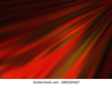 Dark Red, Yellow vector pattern with narrow lines. Modern geometrical abstract illustration with staves. Best design for your ad, poster, banner.