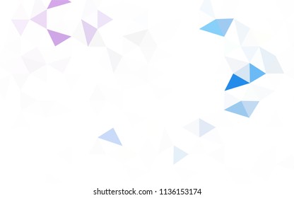 Dark Red, Yellow vector polygon abstract layout. Polygonal abstract illustration with gradient. Template for cell phone's backgrounds.