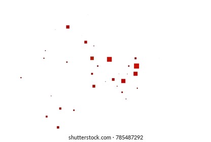 Dark Red, Yellow vector polygonal illustration, which consist of rectangles. Rectangular pattern for your business design. Geometric background in Origami style with gradient. 