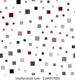 Dark Red, Yellow vector seamless layout with lines, rectangles. Decorative design in abstract style with rectangles. Best design for your ad, poster, banner.